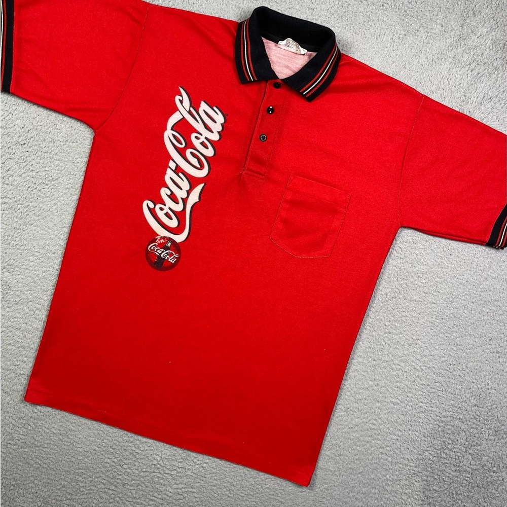 Vintage Coca Cola‎ Polo Shirt